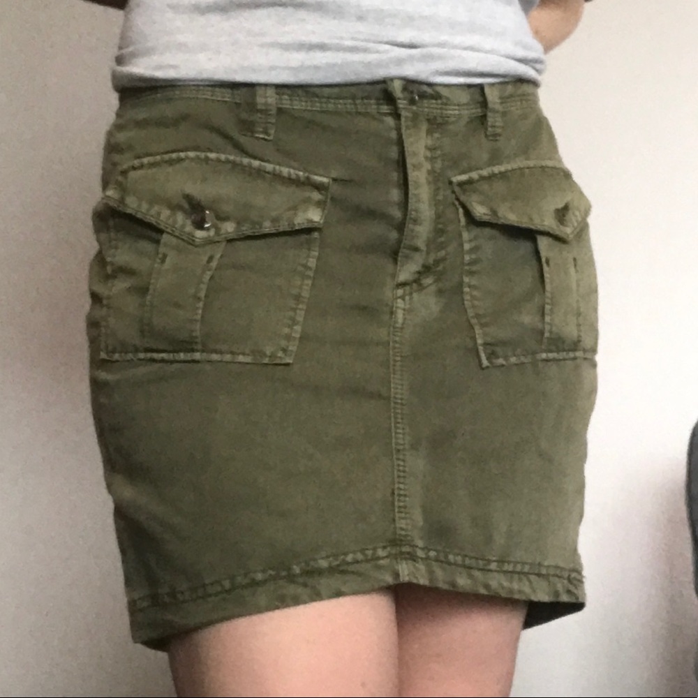 Anthropologie never been worn cargo skirt